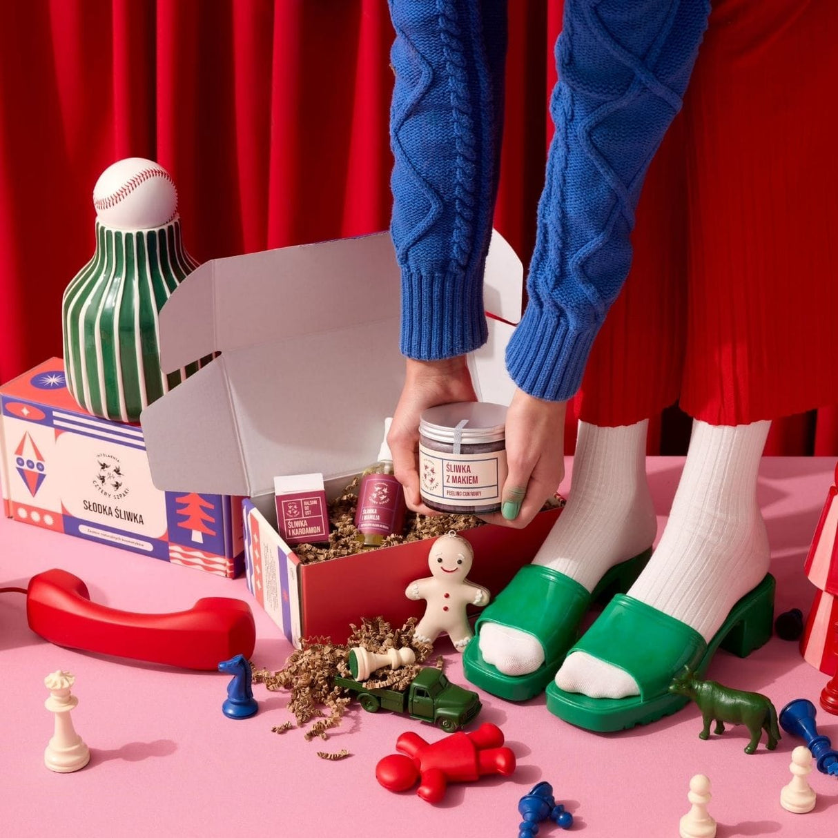 Cztery Szpaki Christmas Set: Sweet Plum