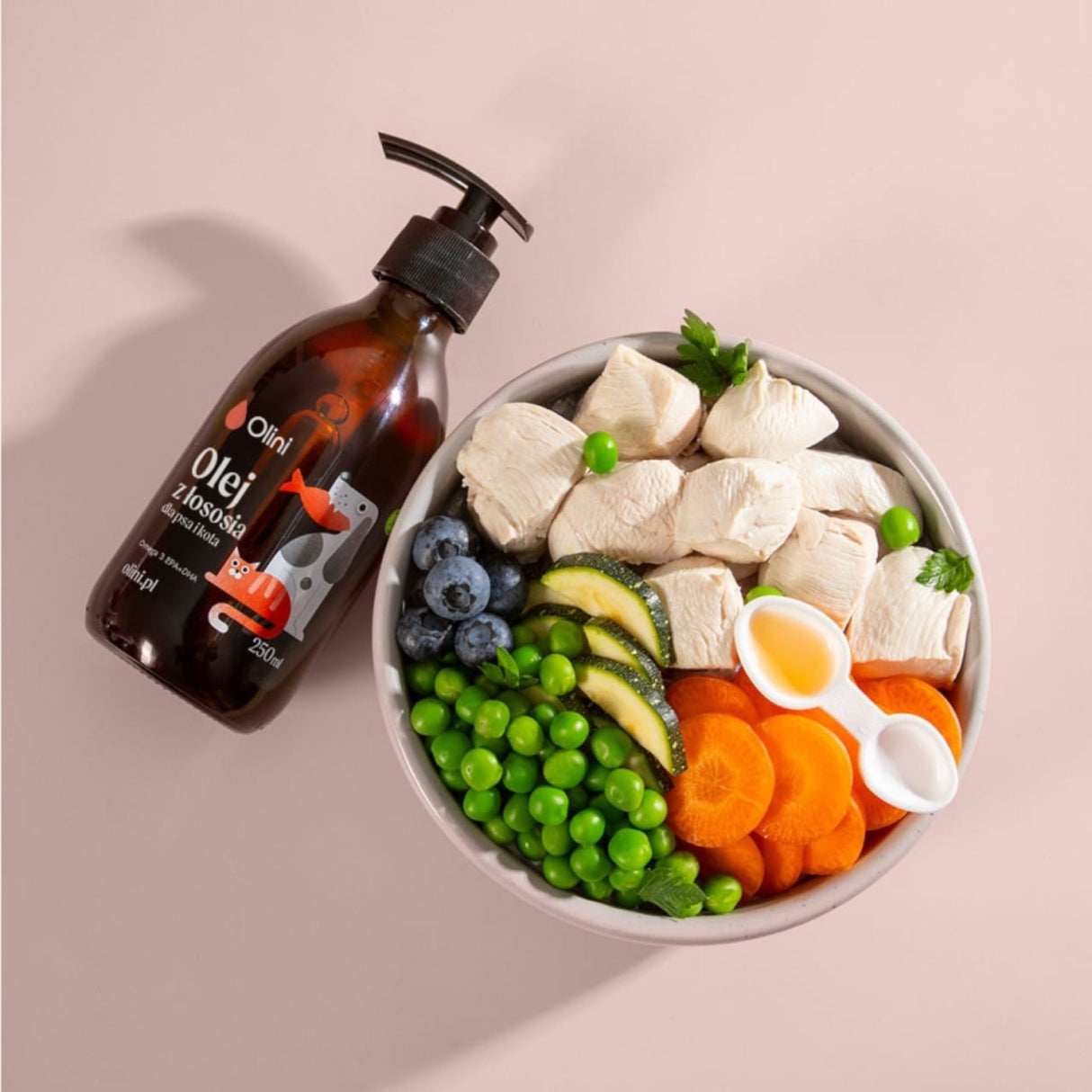 Olini Salmon Oil for Dogs and Cats - 100 ml