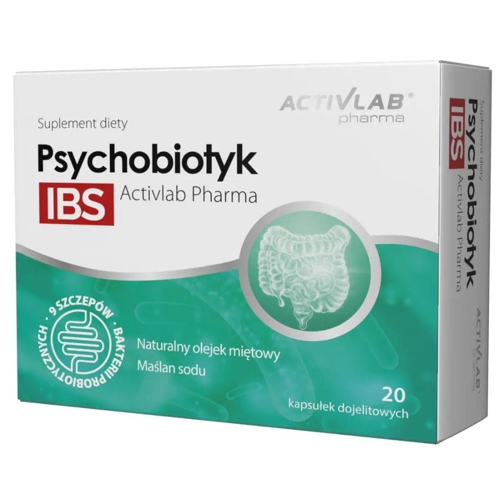 Activlab Pharma Psychobiotic IBS - 20 Capsules