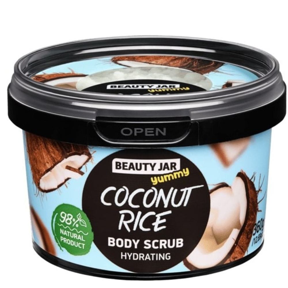 Beauty Jar Coconut Rice Body Scrub - 360 g