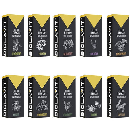 Bilovit Essential Oil Set, 10 Pieces - 10 ml