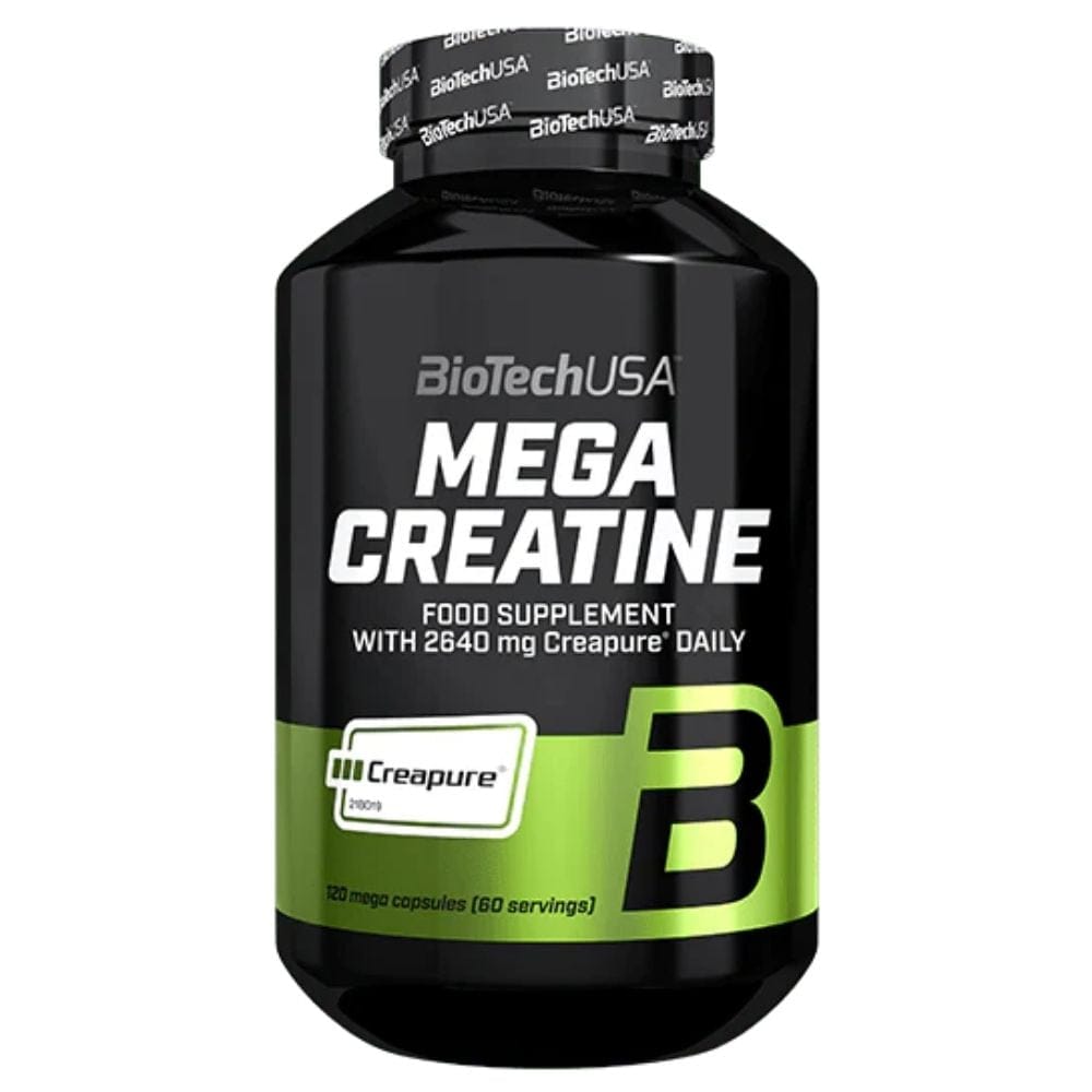 BioTech USA Mega Creatine - 120 Capsules