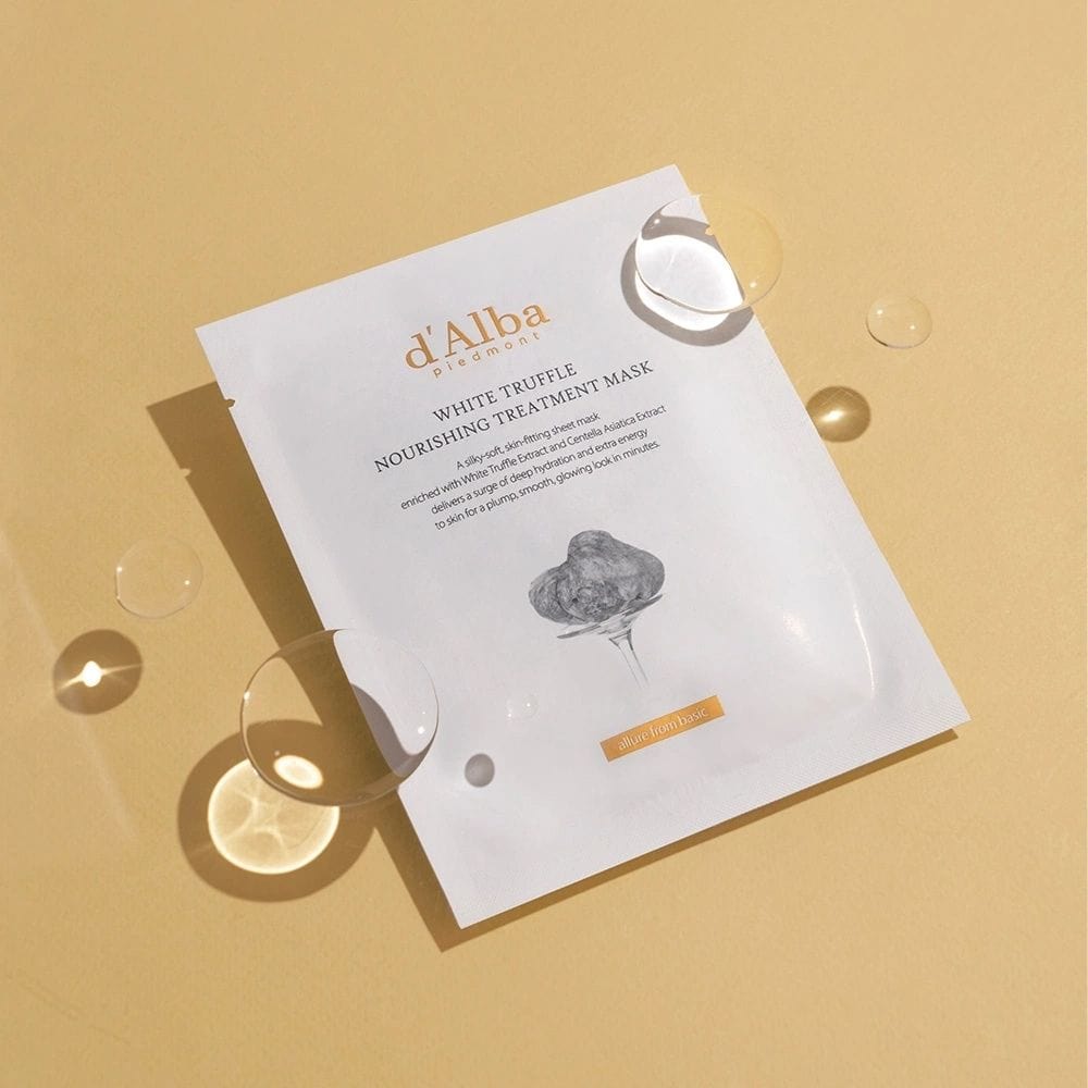 d'Alba White Truffle Nourishing Treatment Mask - 5 Pieces