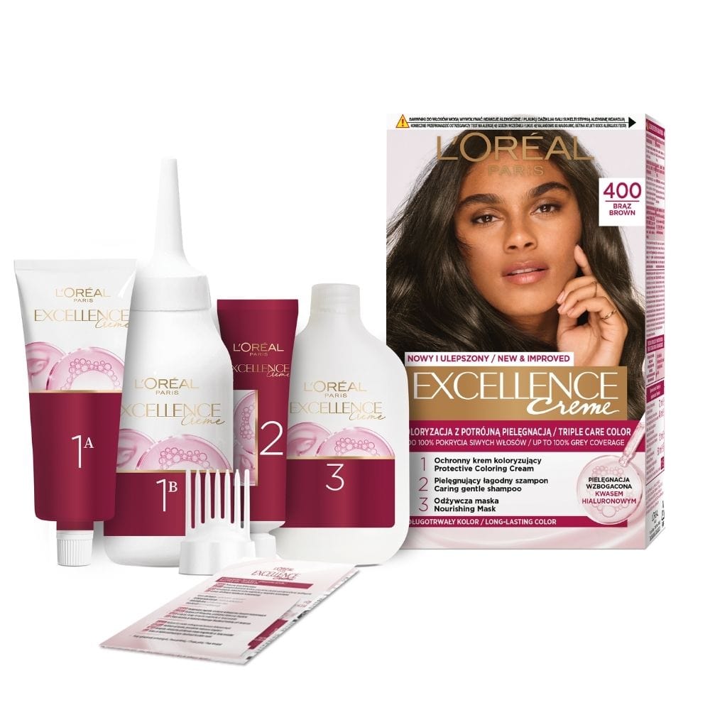 L'Oreal Excellence Creme, 400 Brown
