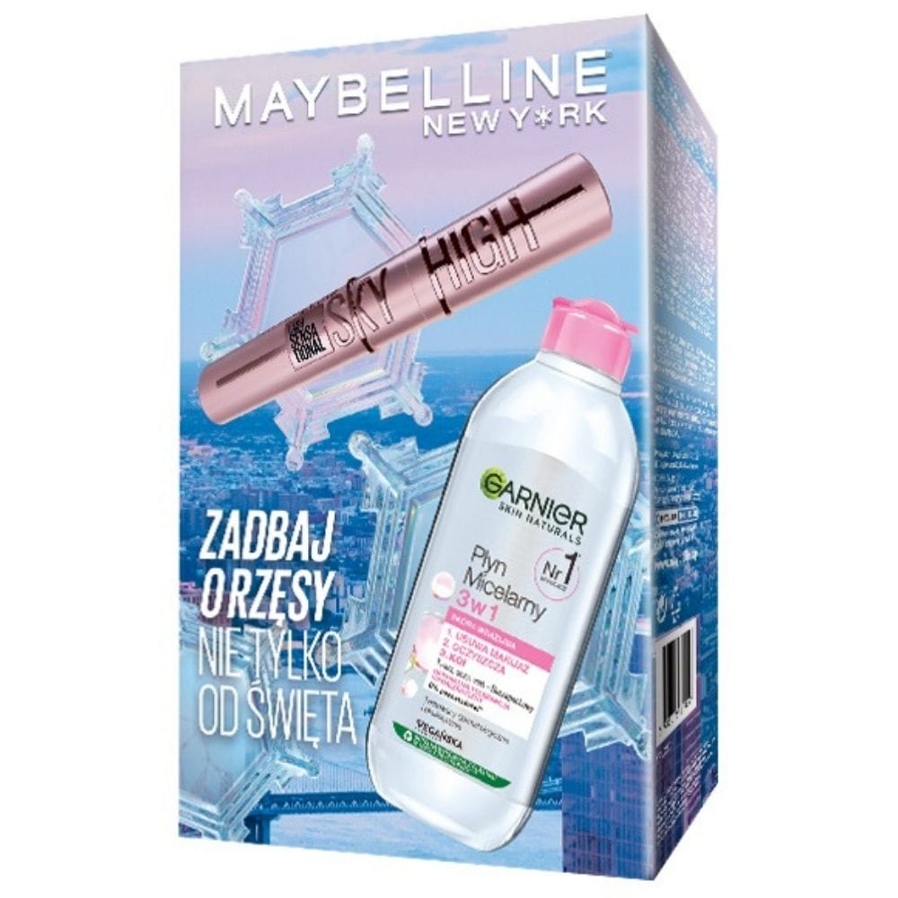 L'Oréal Paris Maybelline Set: SkyHigh Mascara + Micellar Lotion - 400 ml
