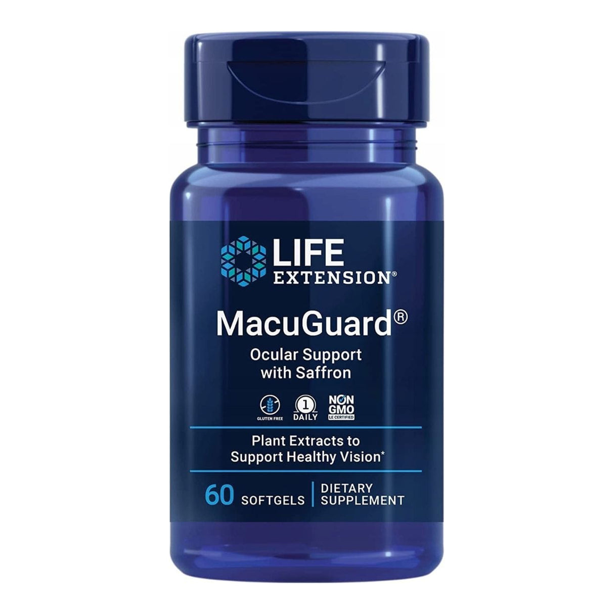 Life Extension MacuGuard® Ocular Support with Saffron - 60 Softgels