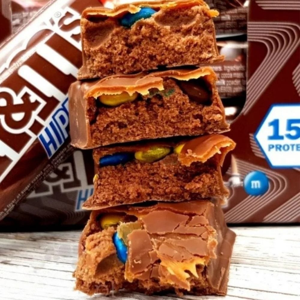 M&M's Hi-Protein Bar, Chocolate, Caramel & M&M's - 51 g