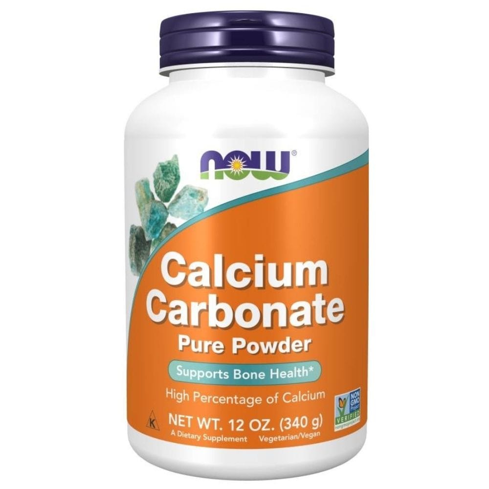 Now Foods Calcium Carbonate Pure Powder - 340 g