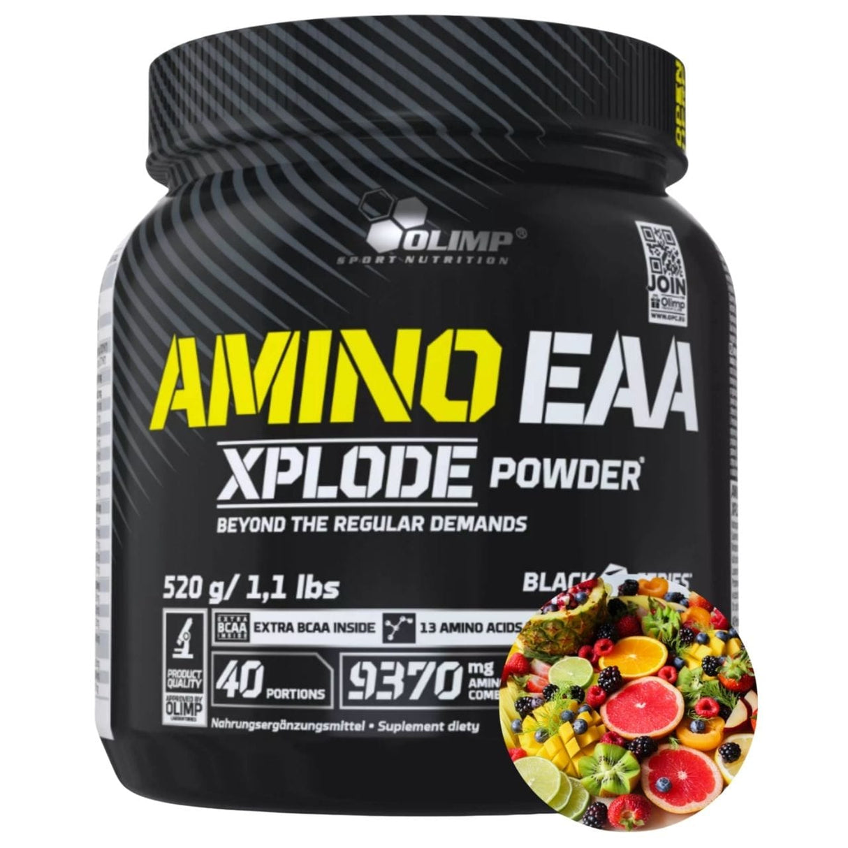 Olimp Amino EAA Xplode, Fruit Punch - 520 g