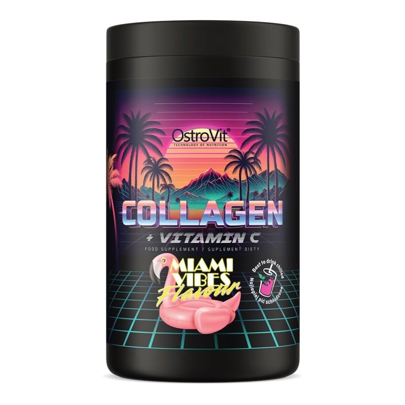 Ostrovit Collagen + Vitamin C, Miami Vibes Flavour - 400 g