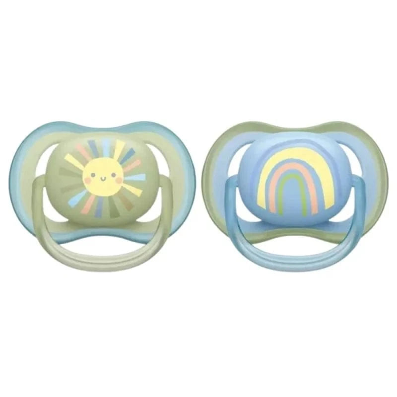 Philips Avent Ultra Air Pacifier, 0-6 Months, Boy - 2 Pieces