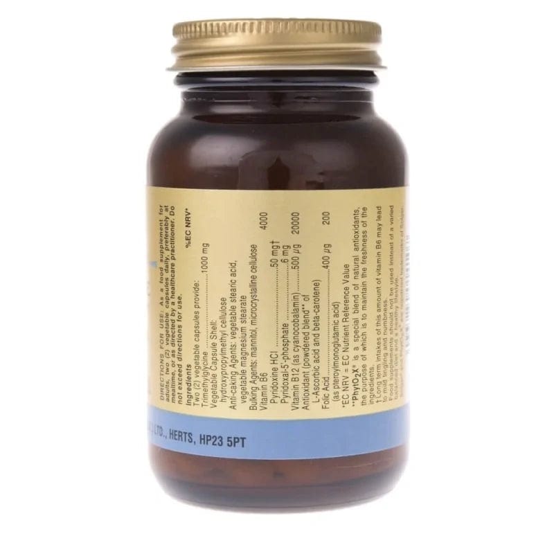 Solgar Homocysteine Modulators - 60 Capsules