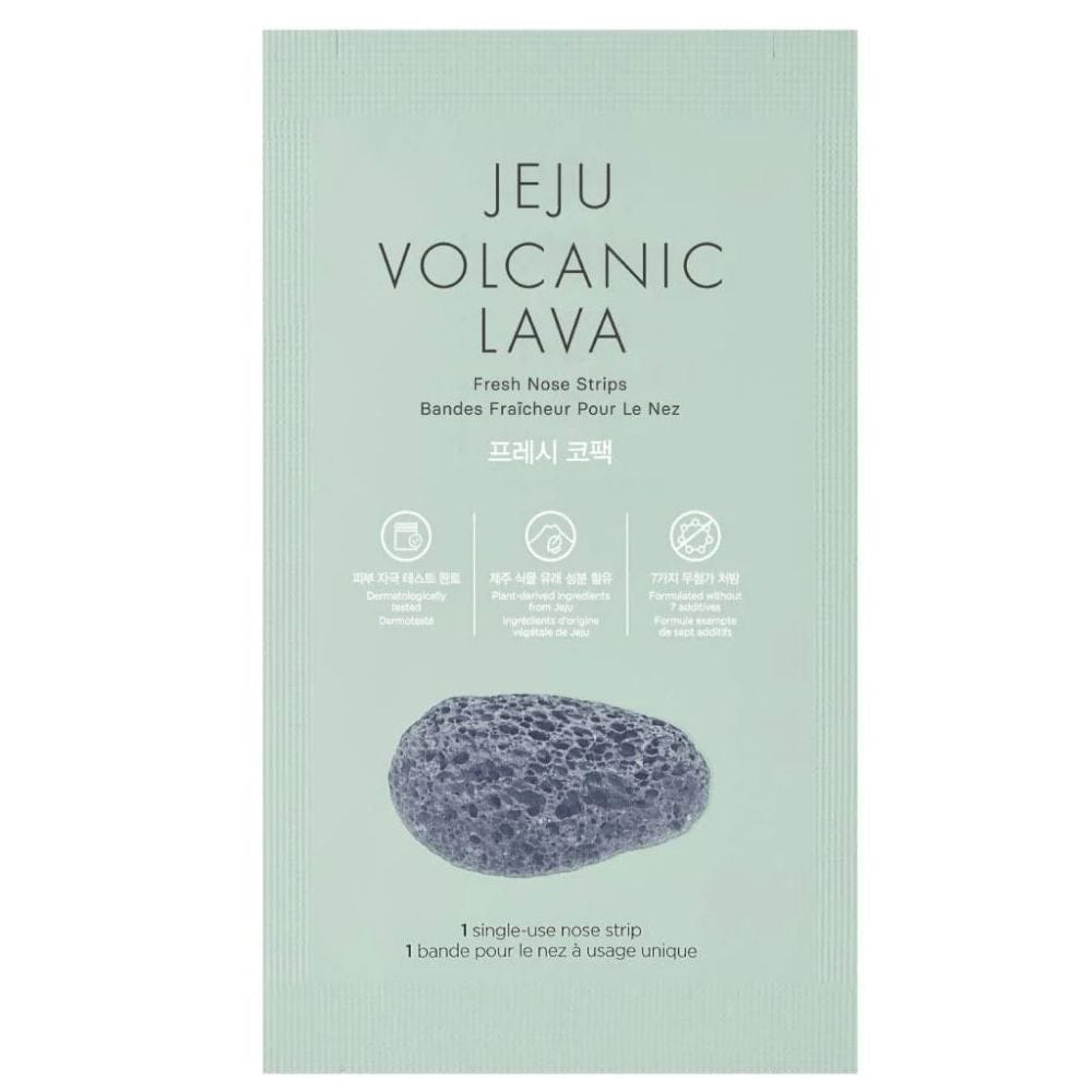 The Face Shop Jeju Volcanic Lava Fresh Nose Strips – 7 Pieces