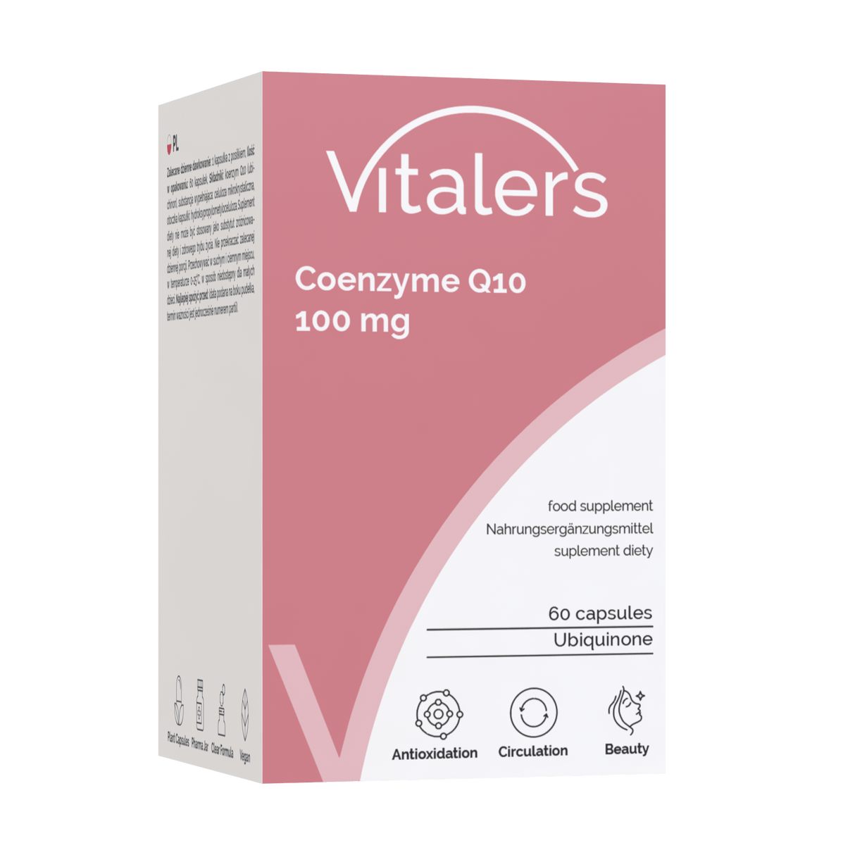 Vitaler's Coenzyme Q10 100 mg - 60 Capsules