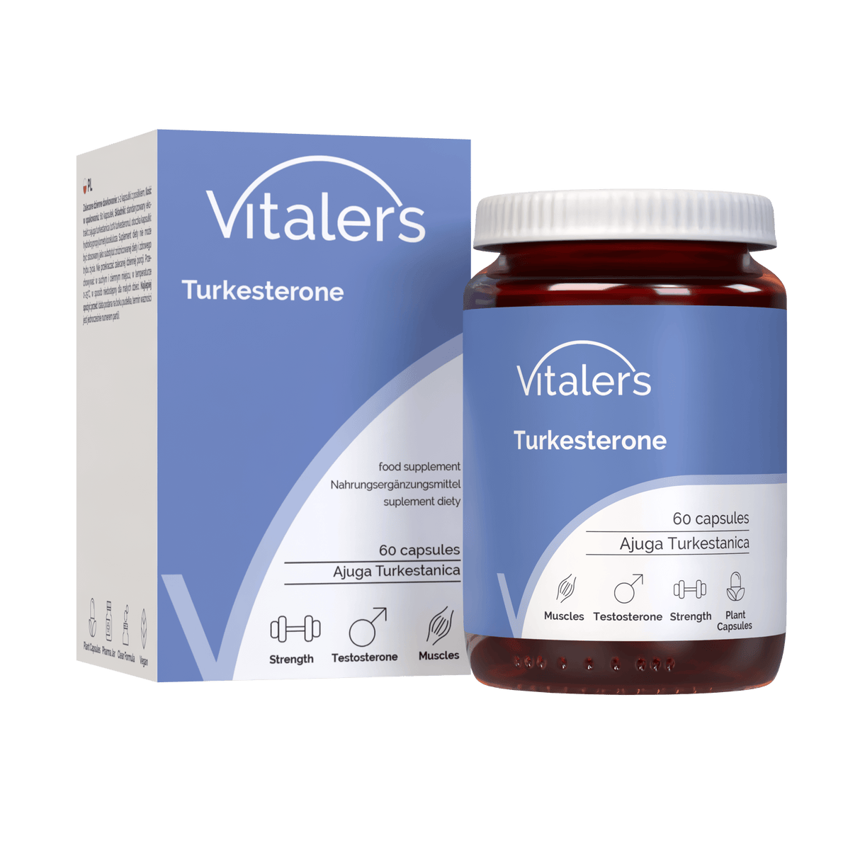Vitaler's Turkesterone - 60 Capsules