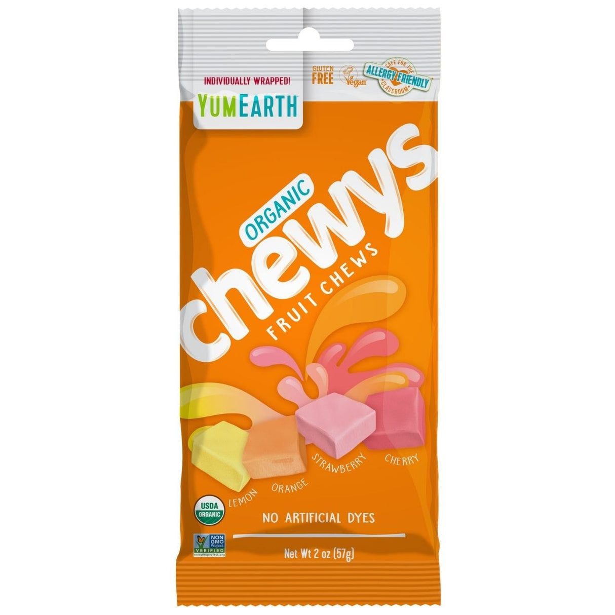YumEarth Organic Chewy Gums – 57 g