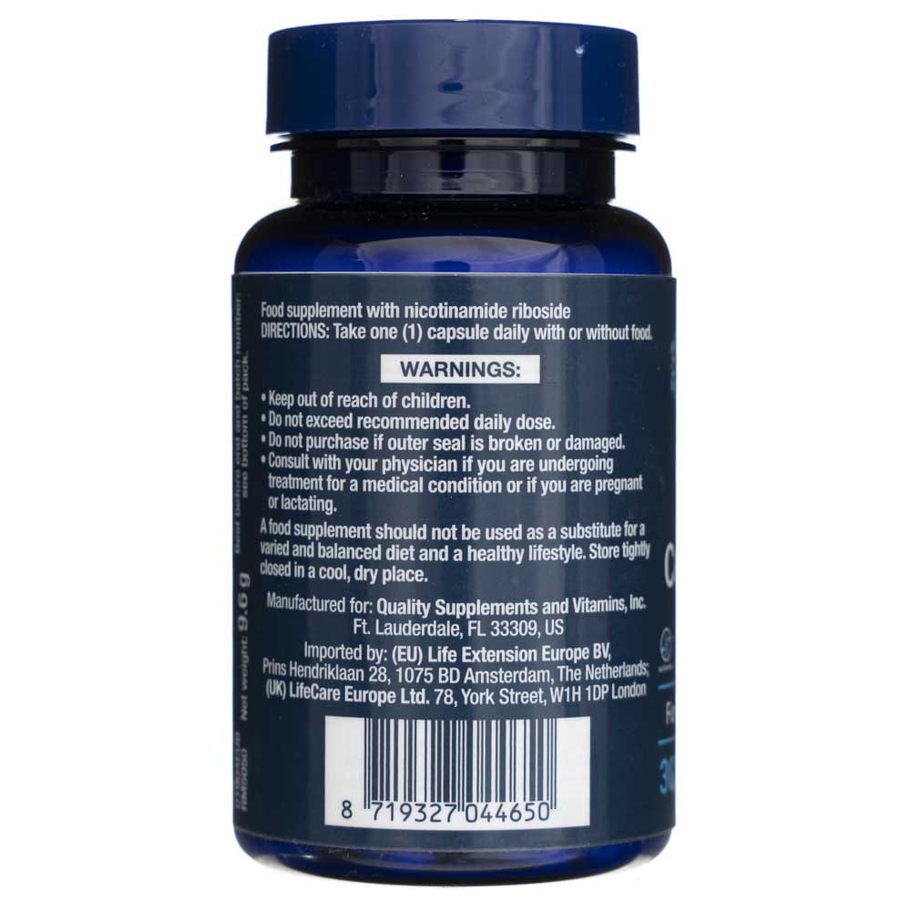 Life Extension NAD+ Cell Formula 100 mg EU - 30 Veg Capsules