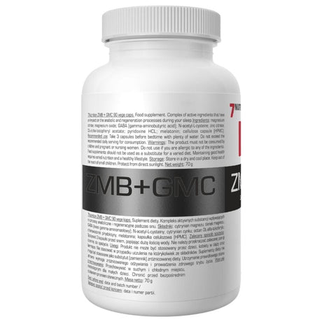 7Nutrition ZMB + GMC - 90 Capsules