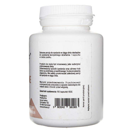 Aliness L-arginín 800 mg - 100 veg. kapsúl