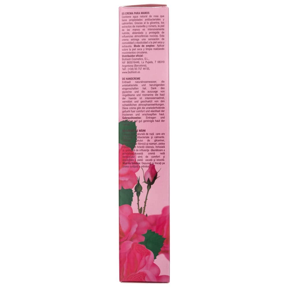 Rose of Bulgaria Krém na ruky s prírodnou ružovou vodou - 75 ml