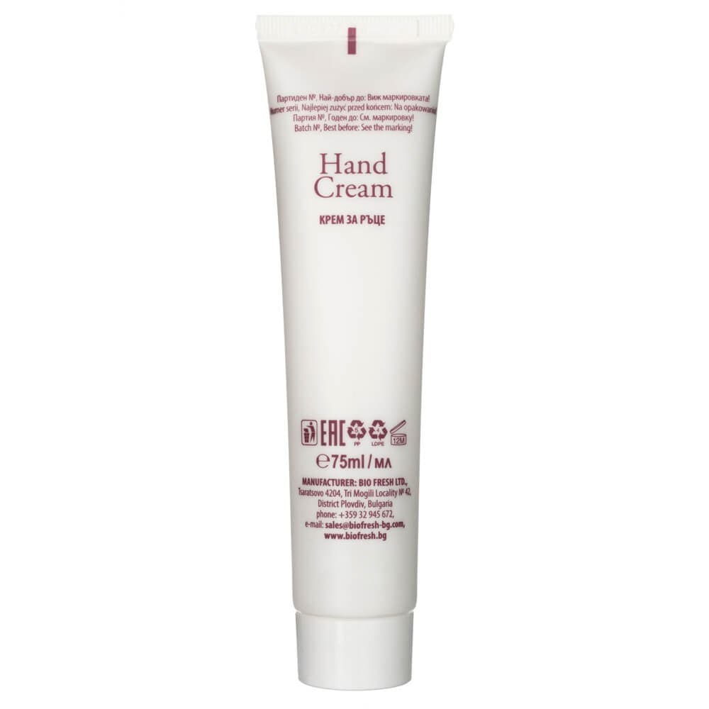 Rose of Bulgaria Krém na ruky s prírodnou ružovou vodou - 75 ml