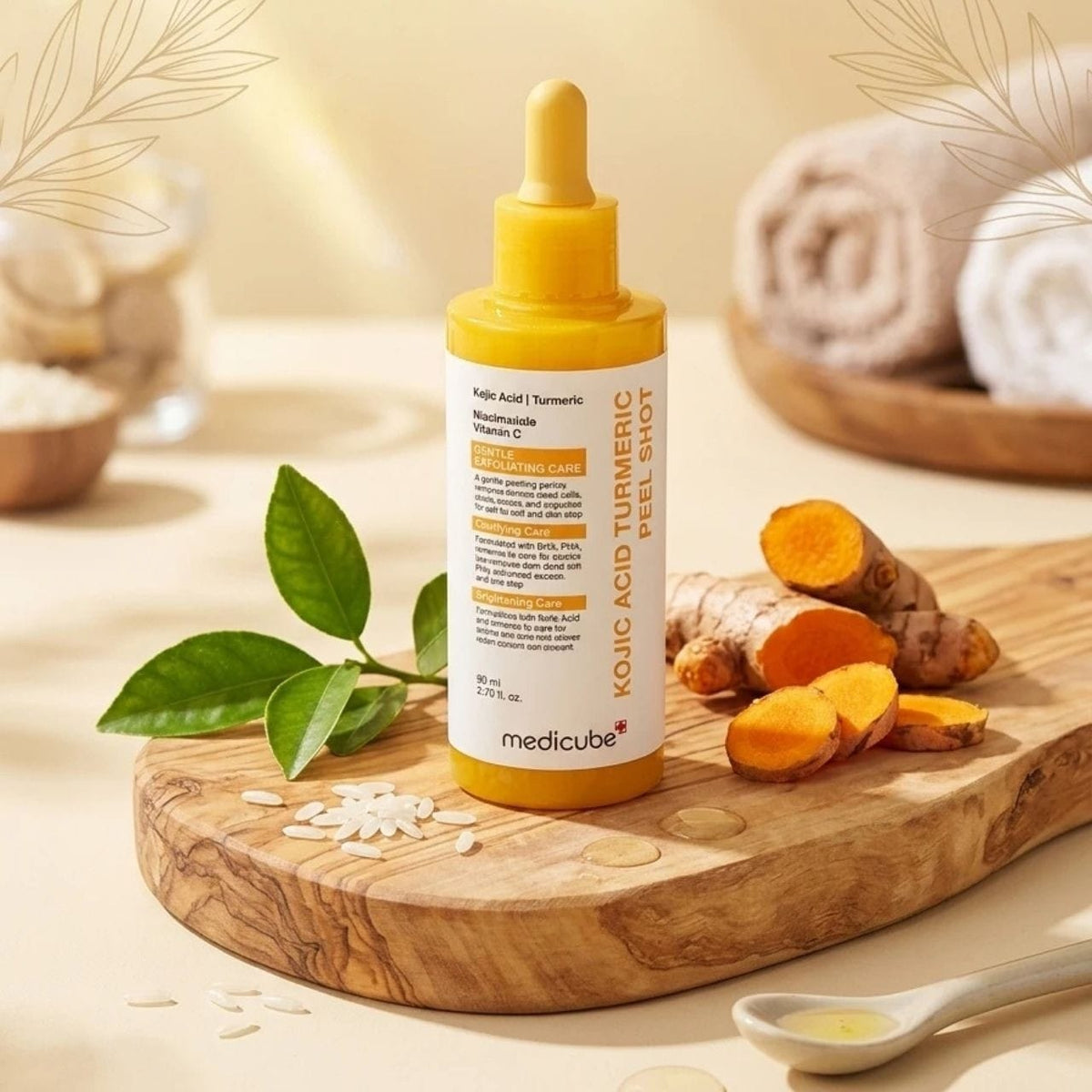 Medicube Kojic Acid Turmeric Peel Shot – 80 ml