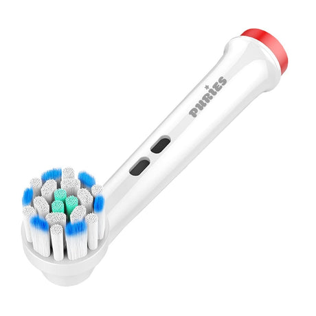 Puries Silk Electric Toothbrush Heads for Oral-B - 4 Pieces