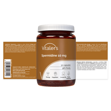 Vitaler's Spermidín 10 mg - 30 kapsúl