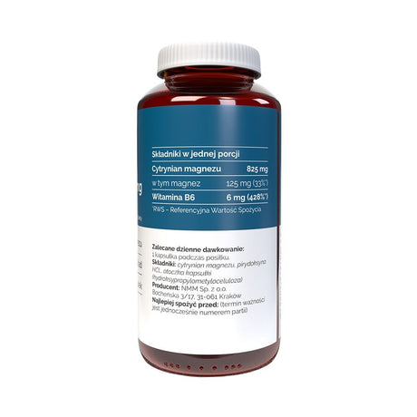 Vitaler's Horčík 125 mg + vitamín B6 6 mg – 120 kapsúl