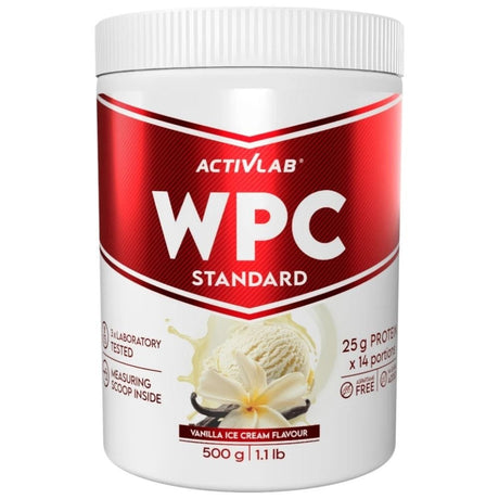 Activlab WPC Standard Whey Protein Concentrate, Vanilla Ice Cream - 500 g