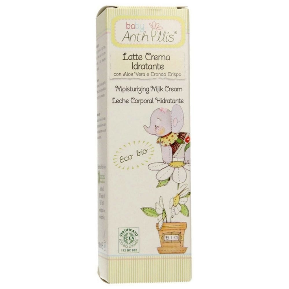 Anthyllis Moisturizing Milk/Cream with Aloe Vera & Sea Algae for Children - 100 ml