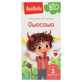 Apotheke Bio Tea for Children Fruit - 20 Sachets