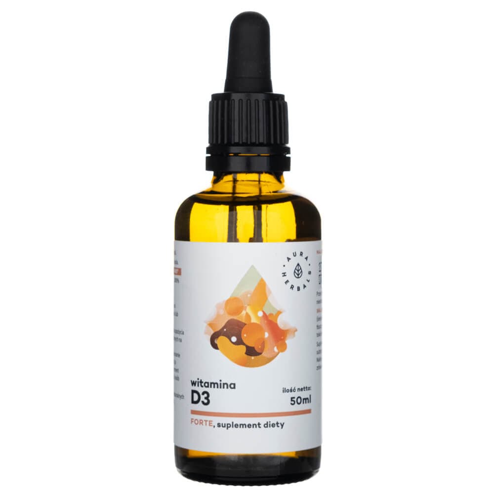 Aura Herbals Vitamin D3 Forte, Drops - 50 ml