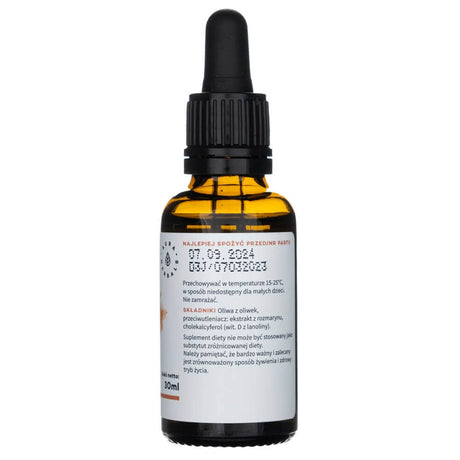 Aura Herbals Vitamin D3 Junior, drops 800 IU - 30 ml