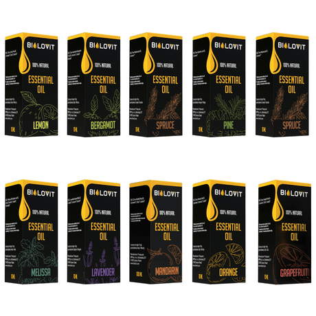 Bilovit Essential Oil Set, 10 Pieces - 10 ml