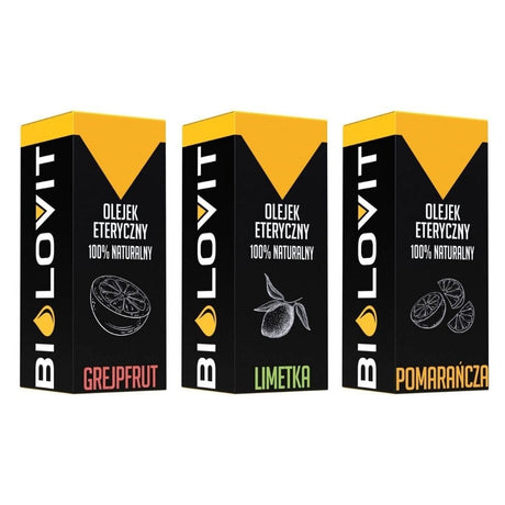 Bilovit Essential Oil Set, Citrus - 3 Pieces