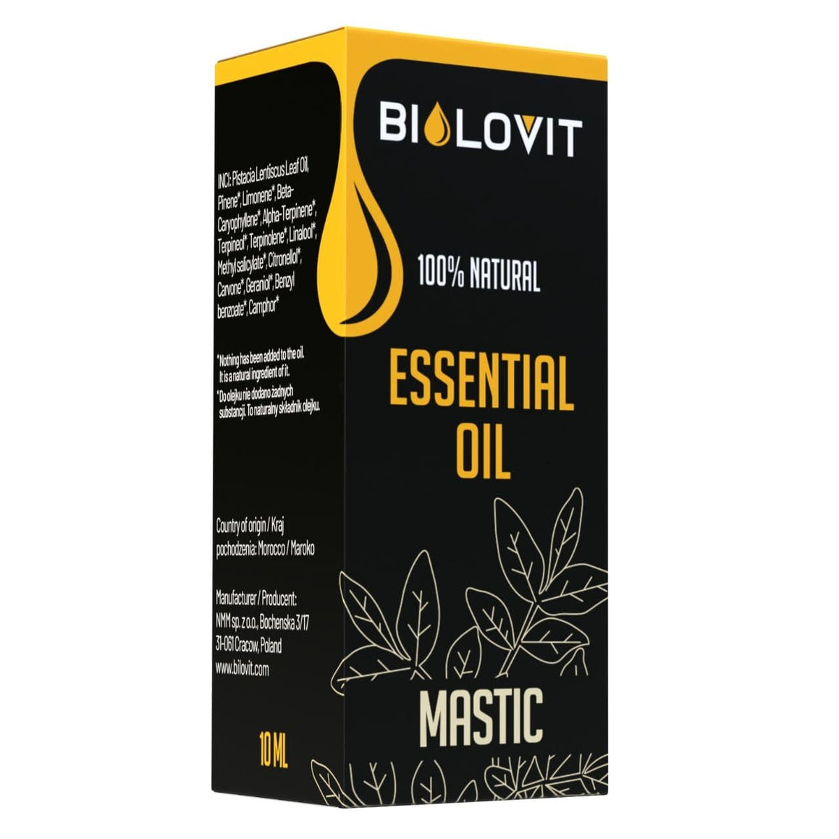 Bilovit Mastic Essential Oil - 10 ml