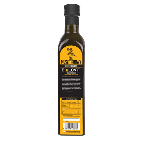 Bilovit Mustard Oil Cold Pressed - 500 ml