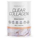 BioTechUSA Clear Collagen Professional, Peach Ice Tea - 350 g