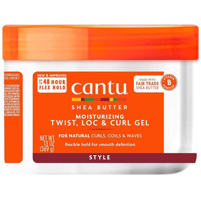 Cantu Shea Butter Strengthening and Fixing Styling Gel for Curly Hair - 370 g