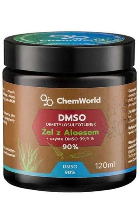 ChemWorld DMSO 90% Gel with Aloe Vera - 120 ml