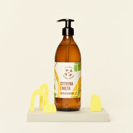 Cztery Szpaki Lemon and Mint Liquid Soap - 500 ml