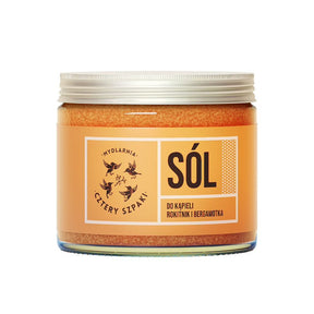 Cztery Szpaki Sea Buckthorn and Bergamot Bath Salt - 320 g