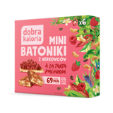 Dobra Kaloria Mini Cashew Bars with Raspberry Tart Flavour - 6x17 g