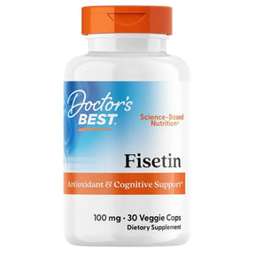 Doctor's Best  Fisetin with Novusetin 100 mg - 30 Veg Capsules
