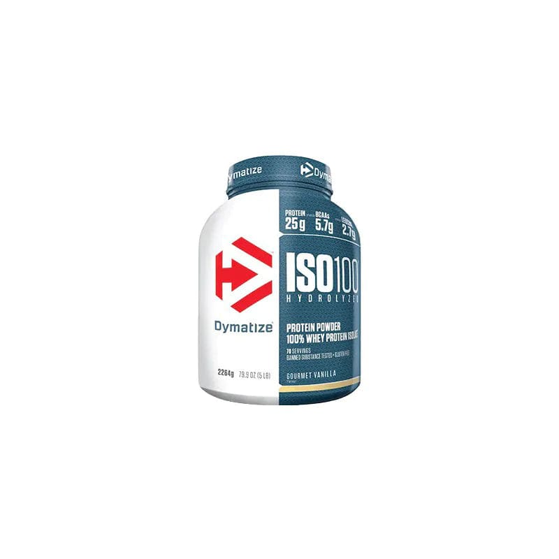 Dymatize ISO 100 Hydrolyzed Whey Protein Isolate, Gourmet Vanilla - 2264 g