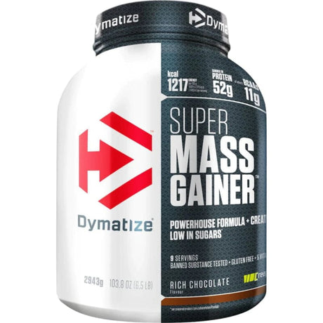 Dymatize Super Mass Gainer, Rich Chocolate - 2943 g