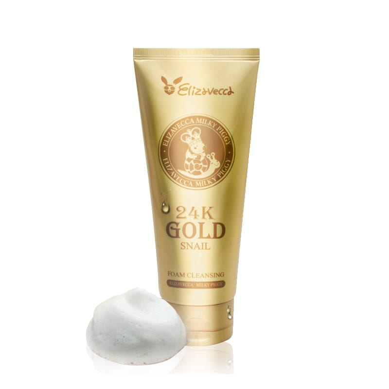 Elizavecca Milky Piggy 24 Gold Snail Foam - 180 ml