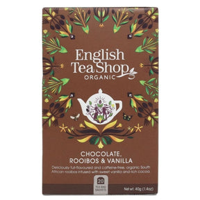 English Tea Shop Chocolate, Rooibos & Vanilla – 20 Sachets