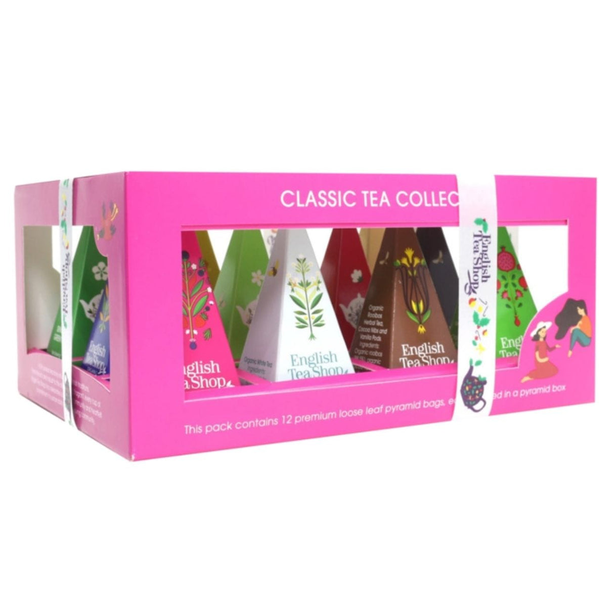 English Tea Shop Classic Tea Collection Pink – 12 Sachets